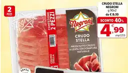 Iperal Crudo stella NEGRONI offerta