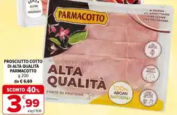 Iperal Prosciutto cotto di alta qualità PARMACOTTO offerta