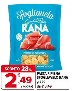 Iperal Pasta ripiena sfogliavelo RANA offerta