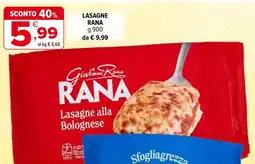 Iperal Lasagne RANA offerta
