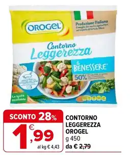 Iperal Contorno leggerezza OROGEL offerta