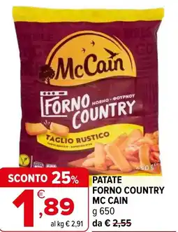 Iperal Patate forno country MC CAIN offerta