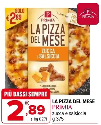 La pizza del mese PRIMIA