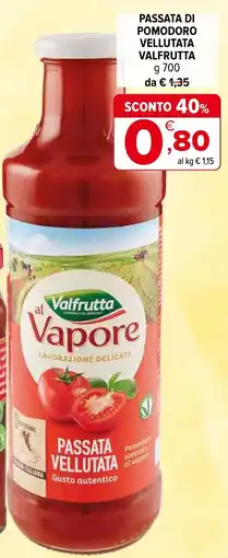 Iperal Passata di pomodoro vellutata VALFRUTTA offerta