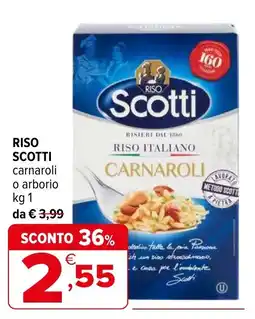 Iperal Riso SCOTTI offerta