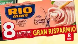 Iperal Tonno rio mare pescato canna offerta