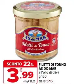 Iperal Filetti di tonno ÀS DO MAR offerta