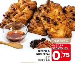 Iperal Treccia di noci pecan offerta