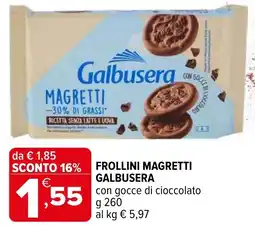 Iperal Frollini magretti GALBUSERA offerta