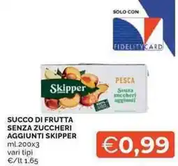 Mercatò Local Succo di frutta senza zuccheri aggiunti SKIPPER offerta