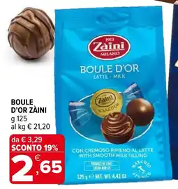 Iperal Boule d'or ZÀINI offerta