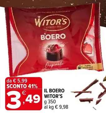 Iperal Il boero WITOR'S offerta