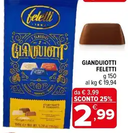 Iperal Gianduiotti FELETTI offerta