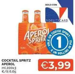 Mercatò Local Cocktail spritz APEROL offerta