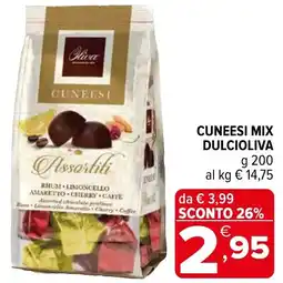 Iperal Cuneesi mix DULCIOLIVA offerta