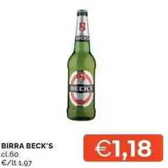 Mercatò Local Birra BECK'S offerta