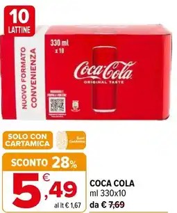 Iperal Coca cola offerta