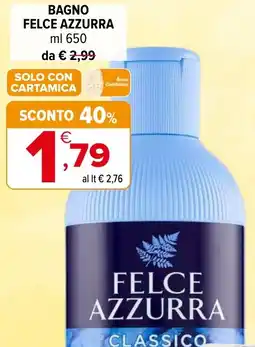 Iperal Bagno FELCE AZZURRA offerta