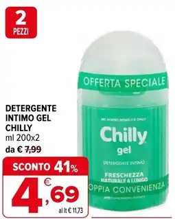 Iperal Detergente intimo gel CHILLY offerta