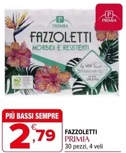 Iperal Fazzoletti PRIMIA offerta