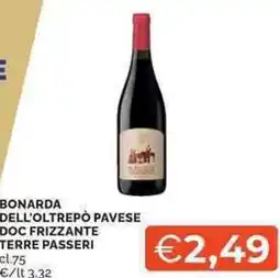Mercatò Local Bonarda dell'oltrepò pavese doc frizzante terre passeri offerta