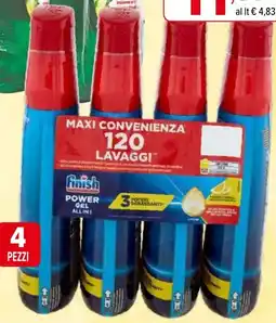 Iperal Detersivo lavastoviglie power gel all in 1 FINISH offerta