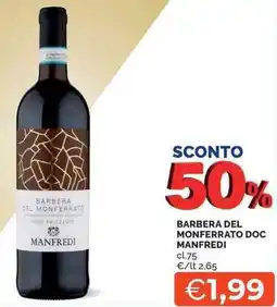 Mercatò Local Barbera del monferrato doc MANFREDI offerta