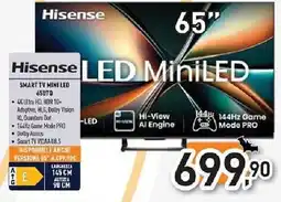 Unieuro Hisense SMART TV MINI LED 65U70 offerta