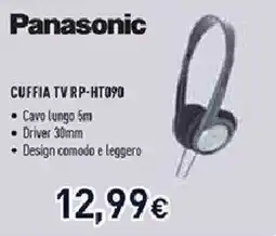 Unieuro Panasonic CUFFIA TV RP-HT090 offerta