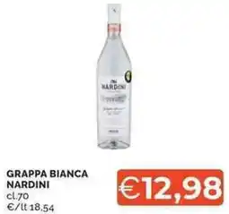Mercatò Local Grappa bianca NARDINI offerta