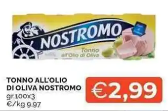 Mercatò Local Tonno all'olio di oliva NOSTROMO offerta