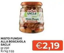 Mercatò Local Misto funghi alla boscaiola SACLA' offerta