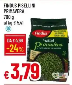 IperFamila Findus pisellini primavera offerta