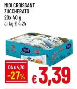 IperFamila Midi croissant zuccherato offerta