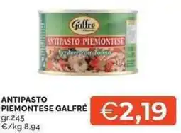 Mercatò Local Antipasto piemontese GALFRÉ offerta