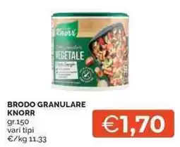 Mercatò Local Brodo granulare KNORR offerta