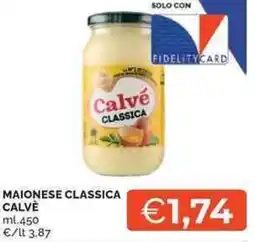 Mercatò Local Maionese classica CALVÈ offerta