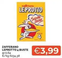 Mercatò Local Zafferano leprotto 4 buste offerta