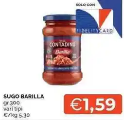 Mercatò Local Sugo BARILLA offerta
