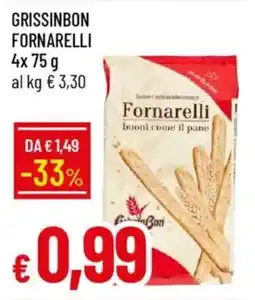 IperFamila Grissinbon fornarelli offerta
