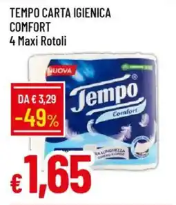 IperFamila Tempo carta igienica comfort offerta