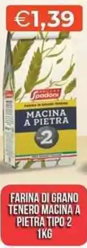 Mercatò Local Molino spadoni farina di grano tenero macina a pietra tipo 2 offerta