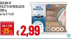 IperFamila Ocean 47 filetti di merluzzo offerta