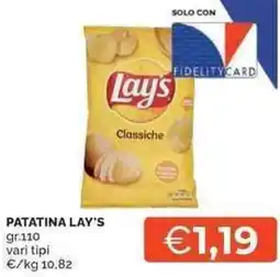 Mercatò Local Patatina LAY'S offerta