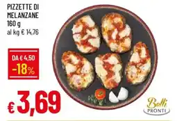 IperFamila Pizzette di melanzane offerta