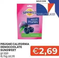 Mercatò Local Prugne california denocciolate SUNSWEET offerta