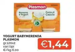 Mercatò Local Yogurt babymerenda PLASMON offerta