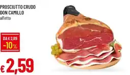 IperFamila Prosciutto crudo don camillo offerta