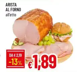 IperFamila Arista al forno offerta