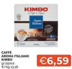 Mercatò Local Caffè aroma italiano KIMBO offerta